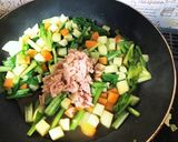 絶品⸝⋆小松菜と根菜のシーチキン和え⸝⋆作り方4写真