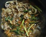 辛ニラでスタミナ牛丼！作り方5写真