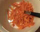 簡単　にんじん胡麻和え作り方1写真