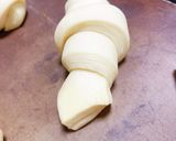 【冷蔵発酵】葡萄ジュース酵母クロワッサン作り方60写真