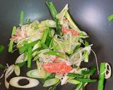 旨い！ネギニラカニカマ玉丼（まんまや笑）作り方4写真