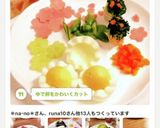 ゆで卵をかわいくカット作り方19写真