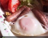 我が家の朝食　ぱっかーんウインナーエッグ作り方17写真
