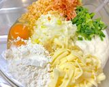 白菜＆チーズ❤無水トロトロお好み焼きஐஃ作り方2写真