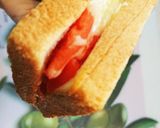 ルビートマト活用①チーズトースト作り方4写真