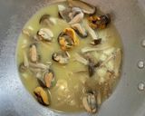 デパートで見つけたムール貝でパスタ！作り方10写真