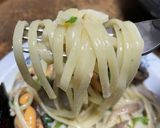 デパートで見つけたムール貝でパスタ！作り方13写真