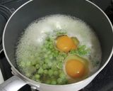 簡単!うすいえんどうの卵落とし作り方4写真