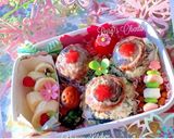如月25 豚バラ肉巻き 花レンコンご飯作り方5写真