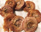 如月25 豚バラ肉巻き 花レンコンご飯作り方3写真