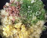 簡単♪焼豚と冷凍ご飯で♪チャーハン♪作り方10写真