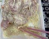 フライパンで簡単！鶏胸肉のマヨパン粉焼き作り方2写真