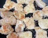 フライパンで簡単！鶏胸肉のマヨパン粉焼き作り方4写真