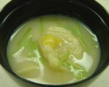 すいとん風白みそ汁作り方9写真