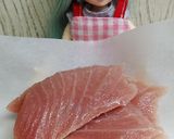 リカちゃん♡マグロ(魚)のユッケ風♪作り方3写真