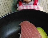 リカちゃん♡マグロ(魚)のユッケ風♪作り方4写真