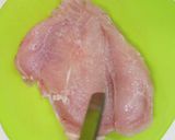 フライドチキンの鶏むね肉の切り方はこれ！作り方7写真