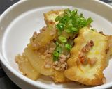 大根と厚揚げのピリ辛そぼろ煮作り方5写真