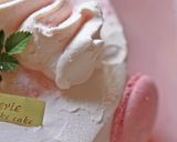 ルジェ・ピーチの雛祭りマカロンケーキ作り方24写真