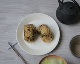 幸せをにぎる◎ピリ辛高菜の焼きおにぎり作り方6写真