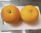 八朔のピール・オランジェット作り方1写真