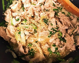 豚こまとニラのスタミナ炒め作り方5写真