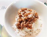 ルビートマト活用③ 納豆ご飯作り方2写真