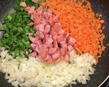 ランチにおすすめ♪辛くないカレーピラフ作り方1写真