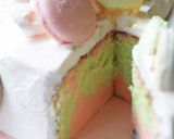 ルジェ・ピーチの雛祭りマカロンケーキ作り方27写真