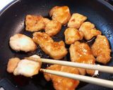 鶏むね肉の照り焼き作り方5写真