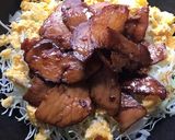 チャーシューと炒り玉子丼作り方10写真