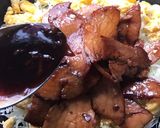チャーシューと炒り玉子丼作り方11写真