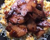 チャーシューと炒り玉子丼作り方12写真