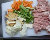 豚肉と厚揚げの炒め物作り方1写真