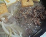 牛肉と絹揚げのすき焼き風煮♪少しの牛肉で作り方6写真