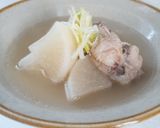 鶏の手羽元と大根のスープ作り方5写真
