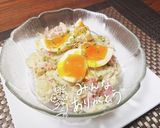 とろーり玉子のガーリックポテトサラダ作り方7写真