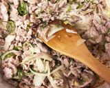ネギ塩だれのスタミナ豚丼作り方7写真