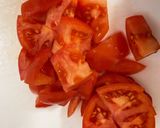 にんにくトマト炒飯作り方1写真