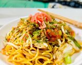 上海風焼きそば作り方5写真