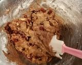 クルミとクランベリーのショコラケーキ作り方4写真