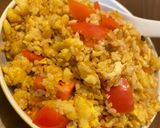 にんにくトマト炒飯作り方7写真