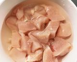 胸肉ブロッコリーごまドレ炒め味青椒肉絲風作り方7写真