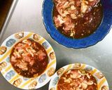 レンジカレールーで甘辛スパイス味豚平焼風作り方11写真