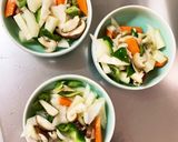 オイスター甘辛炒め味豚こま大根青椒肉絲風作り方11写真