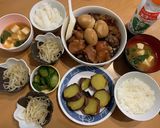 圧力鍋にお任せ　豚足と豚の角煮　黒酢入り作り方10写真