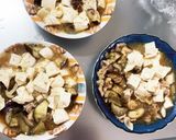 レンジ豚こまワサビソース麻婆豆腐&茄子作り方16写真