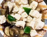 レンジ豚こまワサビソース麻婆豆腐&茄子作り方19写真
