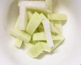 根菜茄子オニオンソース炒め味温野菜サラダ作り方1写真