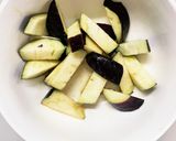 根菜茄子オニオンソース炒め味温野菜サラダ作り方3写真
